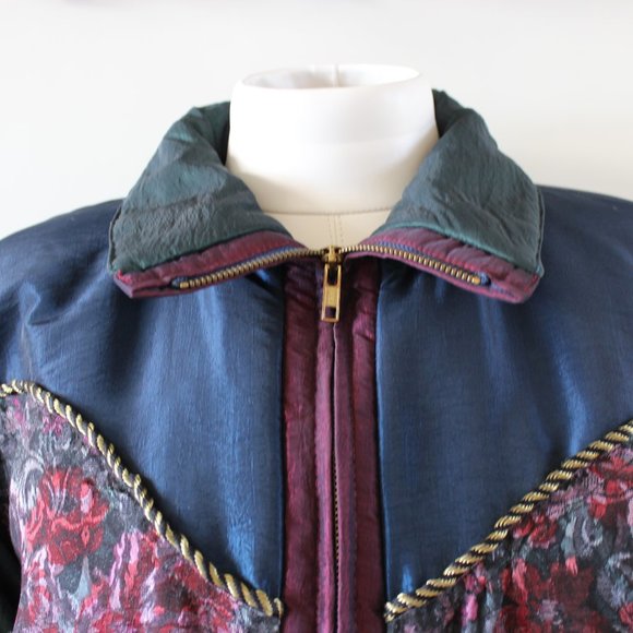 Rare Vintage BE IN THE CURRENT SEEN Puffer Jacket - Picture 5 of 8